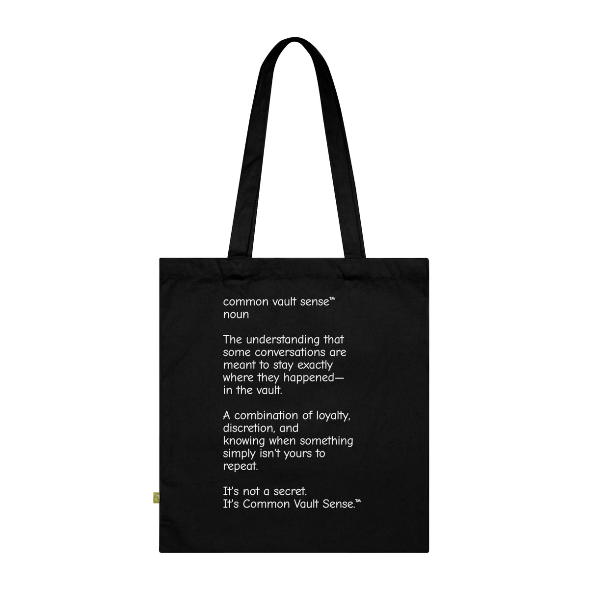 Common Vault Sense™ Organic Cotton Tote